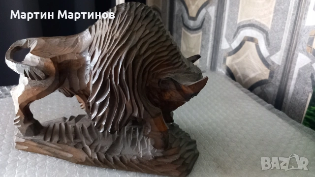 Стари Руски Дървени Фигури, снимка 2 - Антикварни и старинни предмети - 53629922