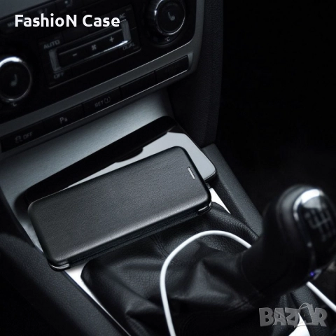 Realme C33 Черен Кожен калъф тип тефтер, снимка 10 - Калъфи, кейсове - 52453420