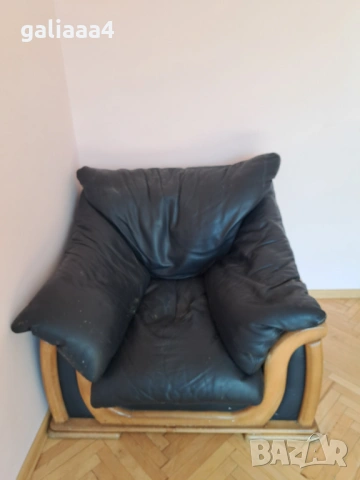 Холна гарнитура 3ка, 2ка и кресло, снимка 3 - Дивани и мека мебел - 53935540