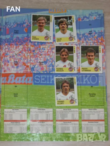  Оригинален стикер албум ПАНИНИ - PANINI FUSSBALL 89 Бундеслига сезон 1989/90 частично попълнен, снимка 7 - Фен артикули - 46988507