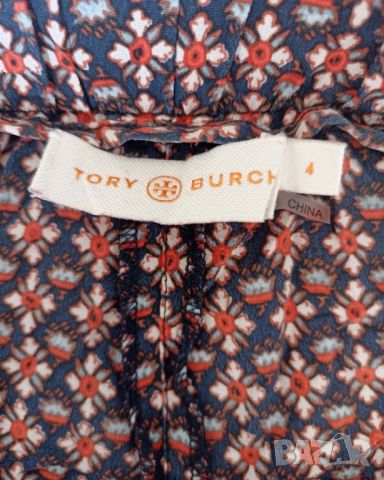 Дамски панталон Tory Burch коприна, снимка 3 - Панталони - 45413896