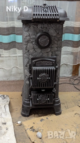 Стара антична печка, снимка 2 - Други ценни предмети - 53532195