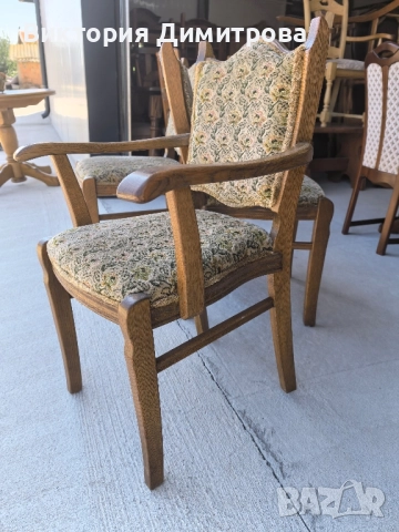 Комплект от 3 трапезни стола , снимка 10 - Столове - 51628809