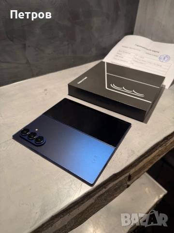КАТО ЧИСТО НОВ Samsung Galaxy Z Fold 7 256 GB + гаранция, снимка 2 - Samsung - 53626246