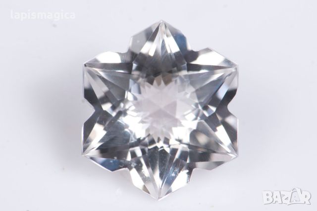 Бял топаз 1.9ct VVS снежинка шлифовка, снимка 1 - Други - 45116984