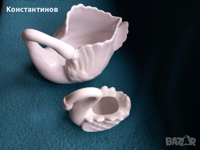 Лебеди порцелан, снимка 9 - Други ценни предмети - 53405818