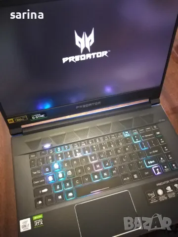 Лаптоп Acer Predator Triton 500, снимка 1 - Лаптопи за игри - 46897774