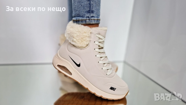 Nike Дамски Меки И Топли Боти Найк - Налични Различни Цветове Код P1504, снимка 4 - Дамски боти - 52338940