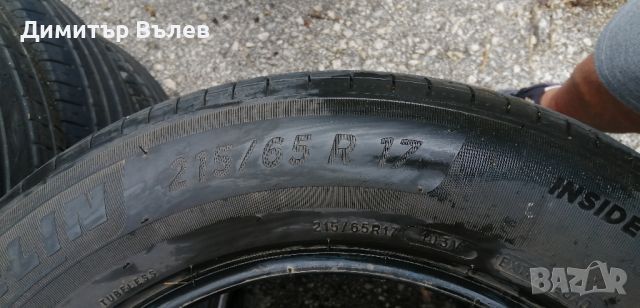 Гуми 215 65 17 Мишелин Michelin 4 броя. Нов внос. Не са нови. Гаранция , снимка 8 - Гуми и джанти - 46218589