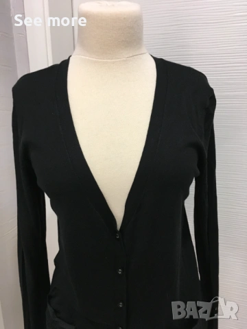 Cerruti 1881 жилетка коприна и памук L, снимка 2 - Жилетки - 53951916