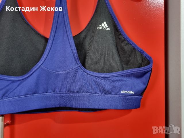 Дамско оригинално бюстие.  Като ново.  Adidas , снимка 7 - Корсети, бюстиета, топове - 46301836