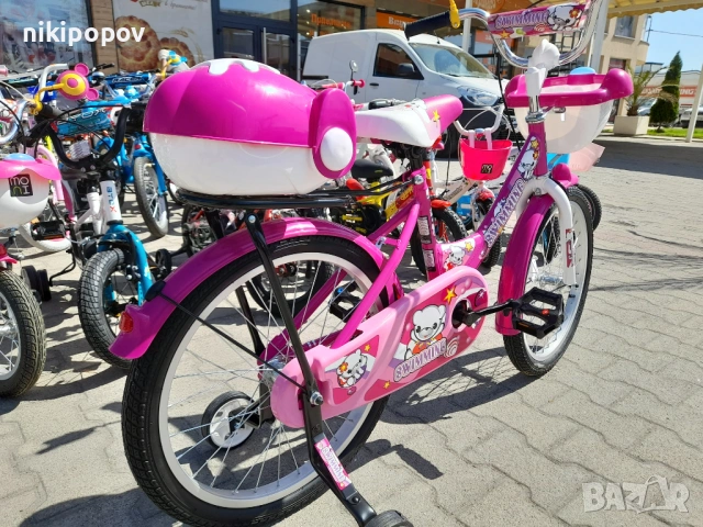 MONI Велосипед 20" 2082 розов, снимка 5 - Велосипеди - 53773434