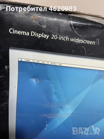 Монитор  Apple Cinema Display 20 инча, снимка 11 - Монитори - 52907749