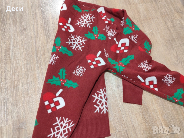 коледно пуловерче , снимка 4 - Блузи с дълъг ръкав и пуловери - 51850979
