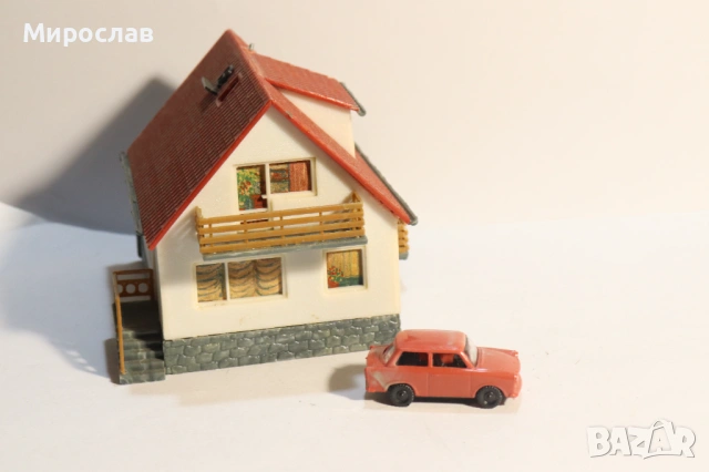 FALLER? KIBRI?VOLLMER H0 1/87 СГРАДА КЪЩА ВАГОН ВЛАК ЖП, снимка 4 - Колекции - 53417967