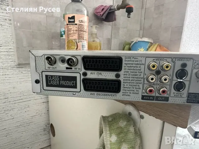 0705   panasonic dmr eh52  hdd dvd recorder / двд видео записвачка  цена 70 лв  състояние използвано, снимка 4 - Плейъри, домашно кино, прожектори - 47268451