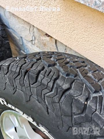 Гуми с алуминиеви джанти 265/75/16 с 8мм грайфер цена 550 евро Асеновград , снимка 5 - Гуми и джанти - 54121982