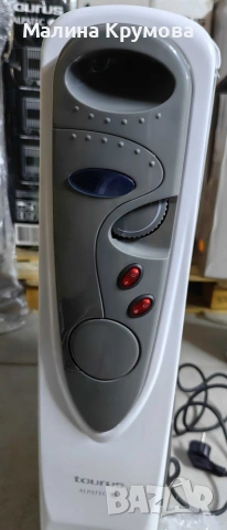 Маслен радиатор Taurus Taureg с регулируем термостат,светлинен индикатор 1500/2000/2500W, снимка 6 - Радиатори - 53462243