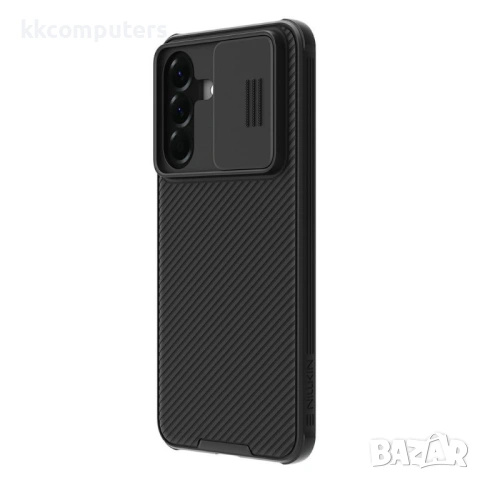 NILLKIN Camshield Pro Магнитен Калъф за Samsung A57 5G - TPU+PC, Плъзгащо капаче, Магнитен, Черен