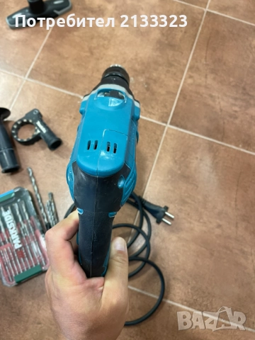 Makita HP1630 - Ударна бормашина 710W като нова!, снимка 5 - Бормашини - 51490626