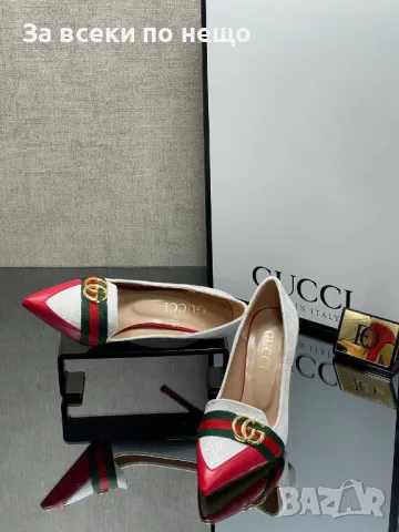 Gucci Дамски Обувки На Ток - Налични Различни Модели И Цветове Код D1766, снимка 4 - Дамски елегантни обувки - 48955576