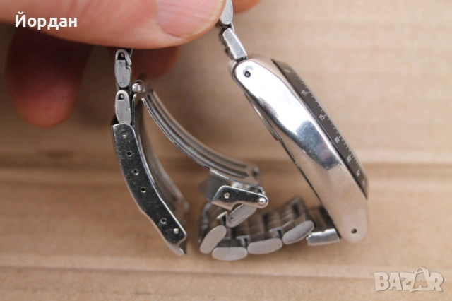 Мъжки стоманен хромиран часовник ''Swatch'' , снимка 3 - Мъжки - 54149922