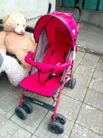 лятна детска количка venus bull, снимка 4 - Детски колички - 53582590