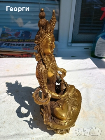 Бронзова Тара-44, снимка 4 - Колекции - 51493403