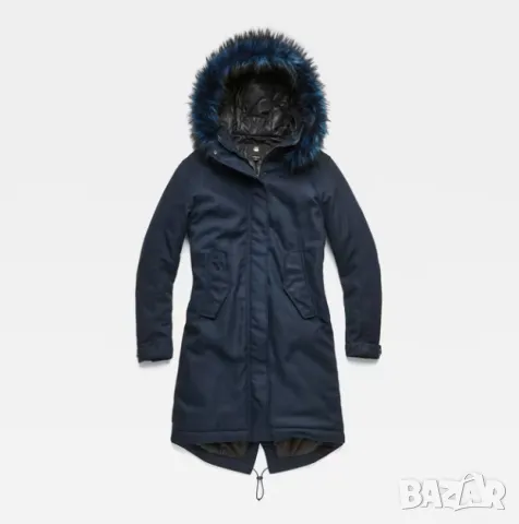 Парка G-Star Rovic Boyfriend Padded Faux Fur Parka размер S, снимка 9 - Якета - 47412365