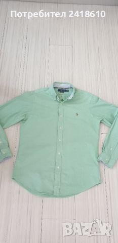 POLO Ralph Lauren Oxford Shirt Pique Cotton Slim Fit Mens Size L ОРИГИНАЛ! НОВО! Мъжка Риза!, снимка 3 - Ризи - 46624650