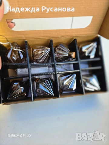 Стъклена коледни топки, снимка 5 - Декорация за дома - 52642333