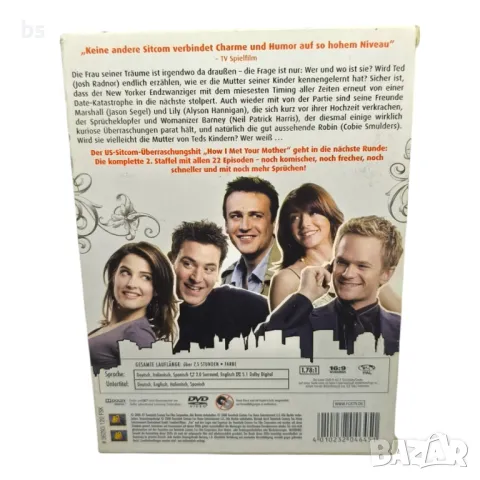 How I met your mother сезон 2 DVD без бг субс, снимка 3 - DVD филми - 49514974