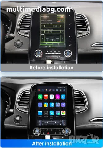 Renault Scenic 2013 - 2024 9.7 Мултимедия Навигация Android, снимка 2 - Аксесоари и консумативи - 50165535