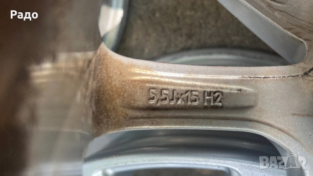 3 бр. Джанти за VW 15” Alutec, снимка 4 - Гуми и джанти - 54230377
