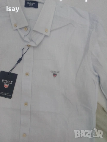Мъжка риза GANT, снимка 4 - Ризи - 53919145