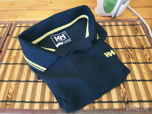 Helly Hansen / S* / мъжка тениска с яка / защита UPF 50 / състояние: отлично, снимка 12 - Спортни дрехи, екипи - 45074969