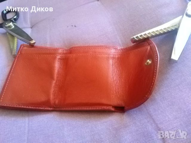 Гранде малко марково портмоне естествена кожа 90х72мм, снимка 7 - Портфейли, портмонета - 45083020