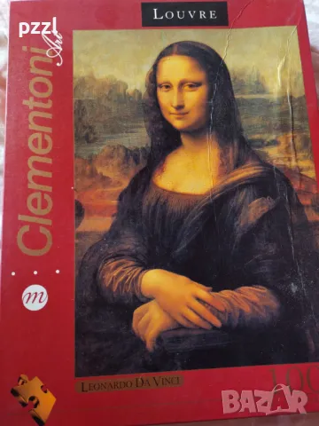 Пъзел "Mona Liza" Louvre Art Clementoni 1000 части, снимка 1 - Пъзели - 49272232