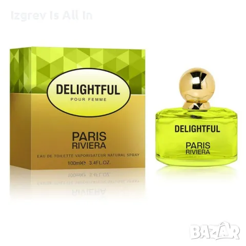 Paris Riviera Delightful 100ml EDT Women Be Delicious by DKNY. Композицията на парфюма е луксозен пр, снимка 3 - Унисекс парфюми - 49288559