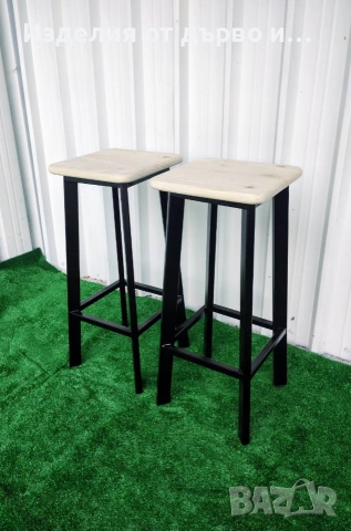 Столове от дърво и метал мебели по поръчка 