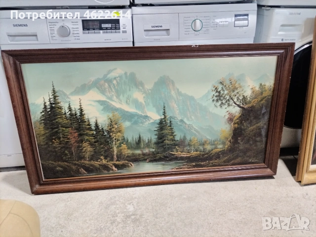 АВТОРСКА КАРТИНА МАСЛЕНИ БОИ ВЪРХУ ПЛАТНО 