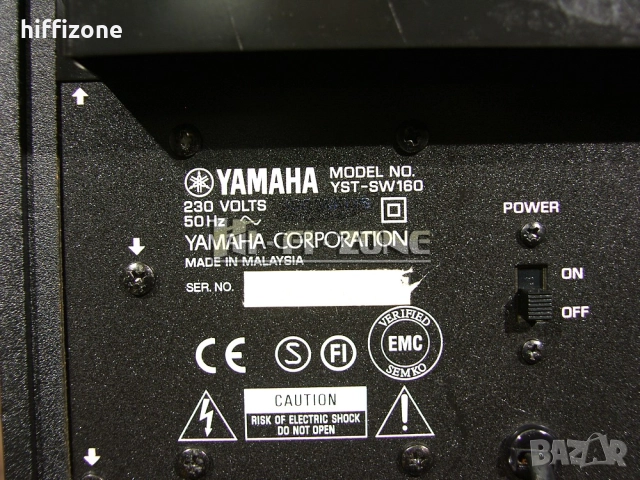 Субуфер Yamaha yst-sw160 /1, снимка 11 - Тонколони - 52927911