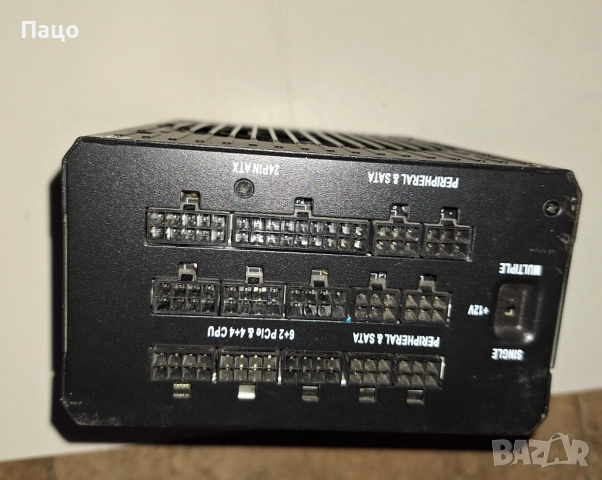 1200W /Corsair HX Series HX1200 - 1200W Platinum, снимка 12 - Захранвания и кутии - 52828258