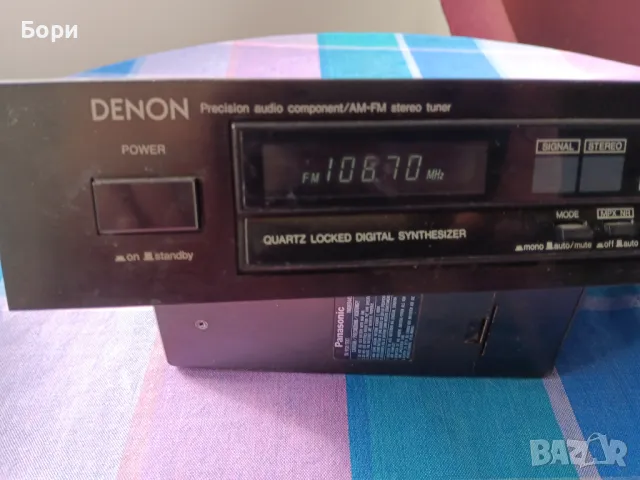 DENON TU-450 Стерео тунер, снимка 5 - Радиокасетофони, транзистори - 49039148