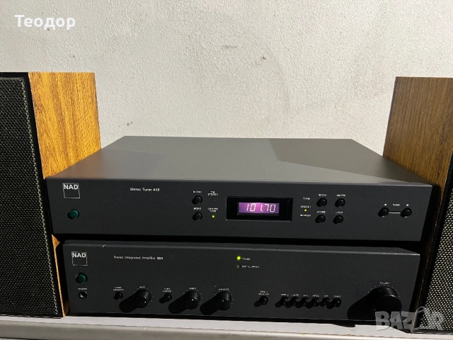Усилвател NAD 304 и Тунер NAD 412, снимка 3 - Аудиосистеми - 53030971