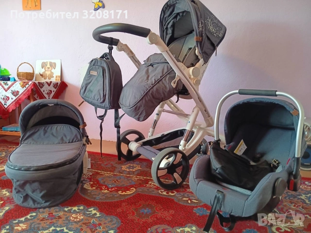 ПРОДАВАМ Комбинирана детска количка ELECTRA, снимка 13 - Детски колички - 53633626