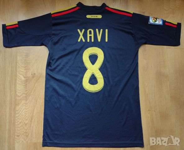 Spain / #6 Xavi / футболна тениска на Испания, снимка 1 - Спортни дрехи, екипи - 46143911