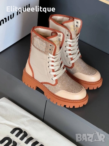 дамски боти miu miu , снимка 4 - Дамски боти - 52416121