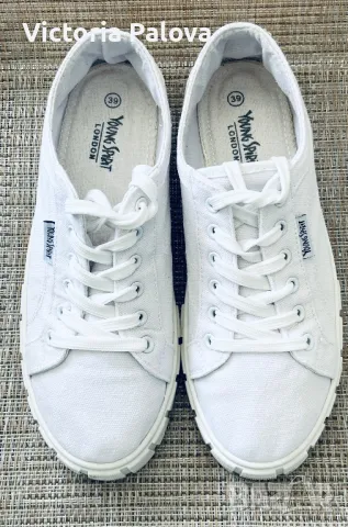 Красиви бели гуменки YOUNG SPIRIT LONDON, снимка 7 - Кецове - 49916035