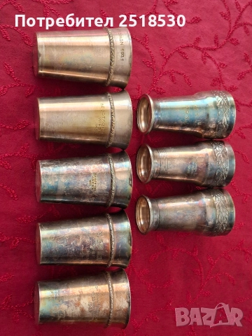 Швейцарски посребрени купи, снимка 13 - Антикварни и старинни предмети - 52927286